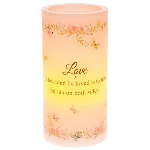 Picture of DAINTY WORDS CANDLE LOVE